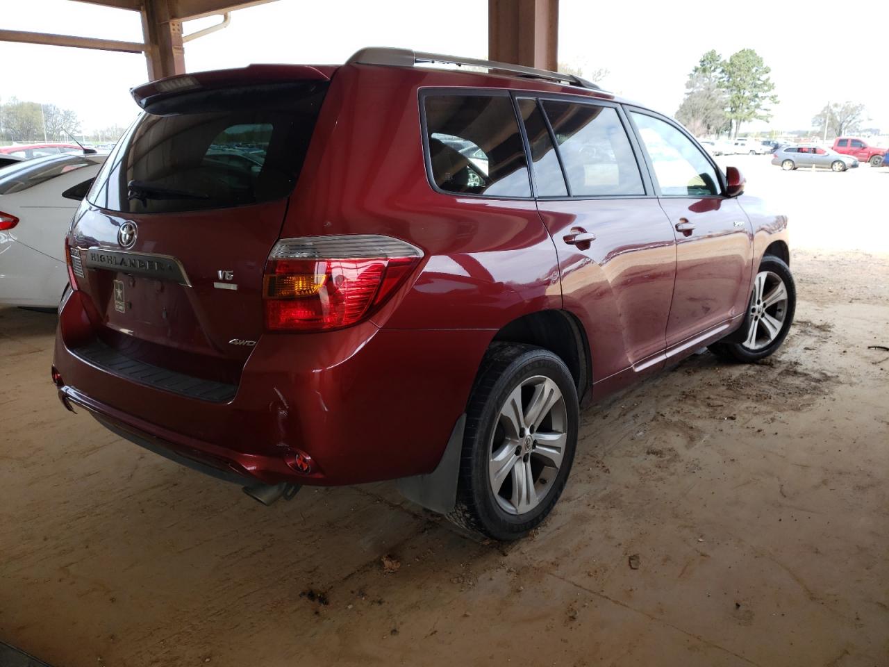 Photo 4 from auction – 2008 TOYOTA HIGHLANDER with VIN JTEES43A182030132