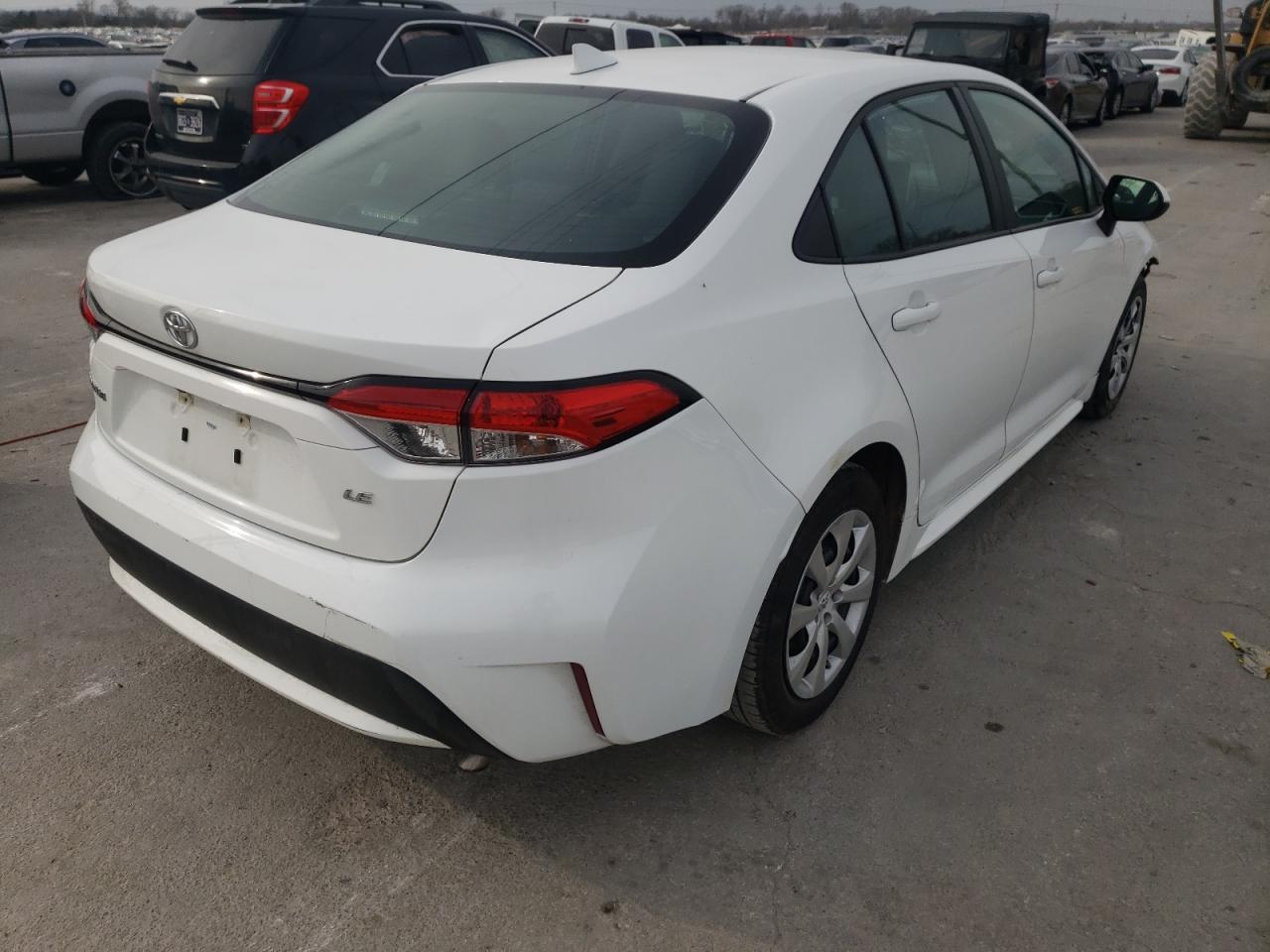 Photo 4 from auction – 2020 TOYOTA COROLLA LE with VIN 5YFEPRAE7LP096834