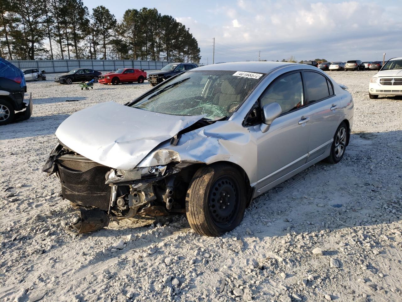 Photo 2 from auction – 2008 HONDA CIVIC LX with VIN 2HGFA16588H353367