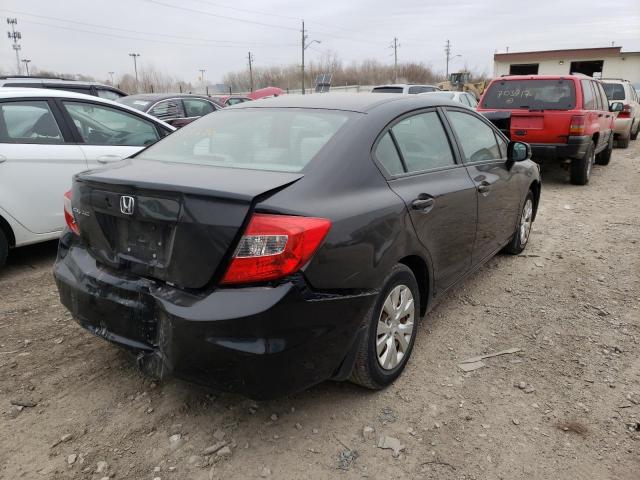 Photo 4 from auction – 2012 HONDA CIVIC LX with VIN 19XFB2F57CE066690