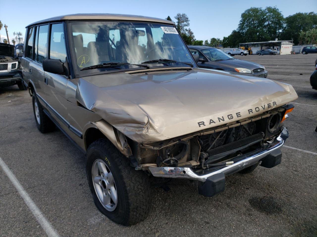 LAND ROVER RANGE ROVE 1995 with VIN SALHF1348SA649606 - Photo from auction