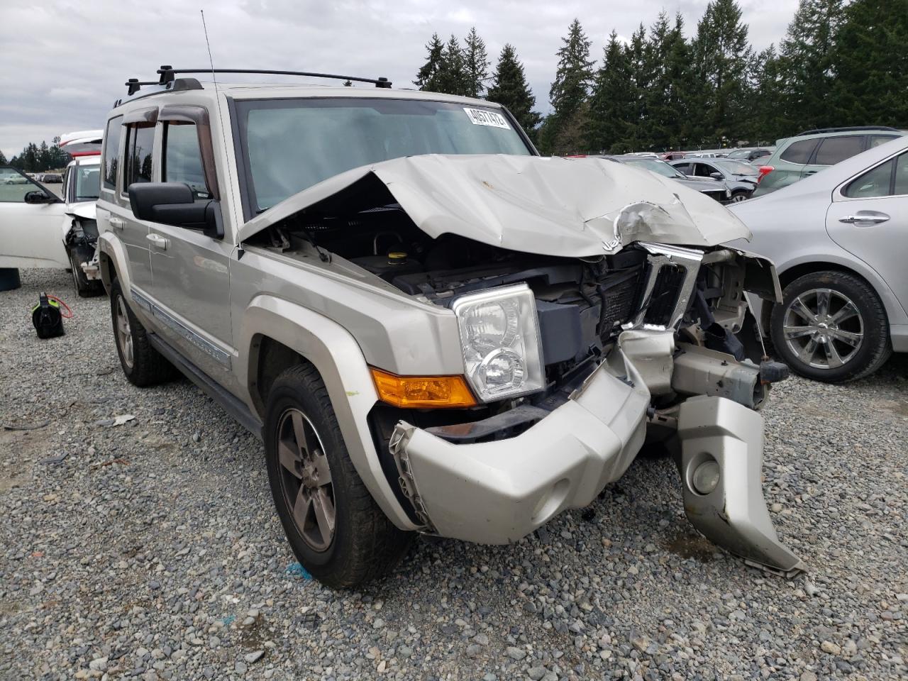 JEEP COMMANDER 2007 with VIN 1J8HH58P27C637810 - Photo from auction