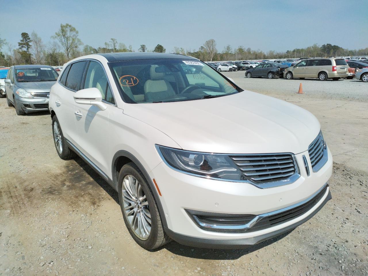 LINCOLN MKX RESERV 2018 with VIN 2LMPJ6LR4JBL49445 - Photo from auction