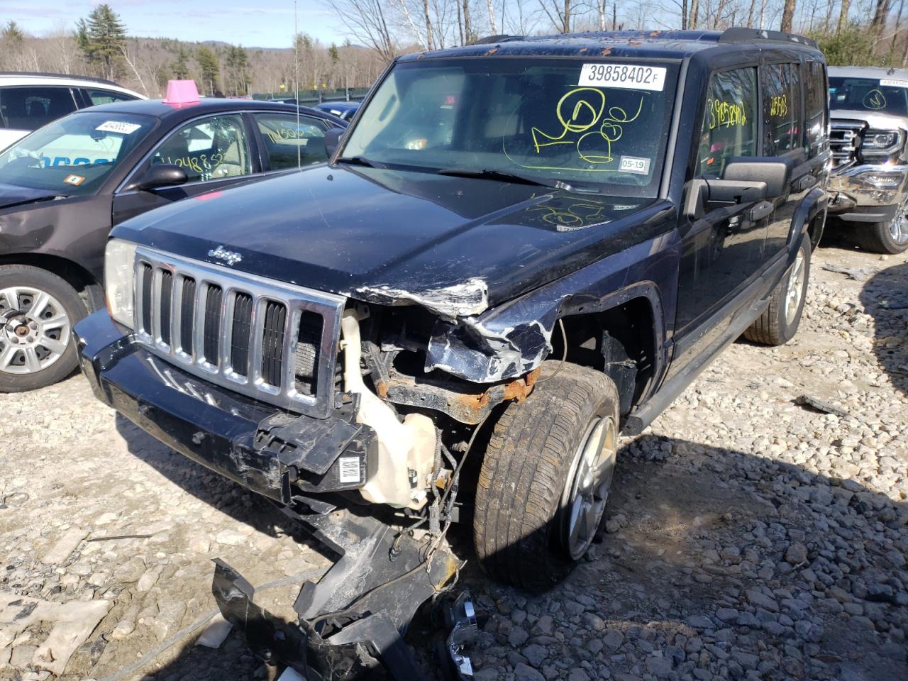 Photo 2 from auction – 2006 JEEP COMMANDER with VIN 1J8HG48K06C307843
