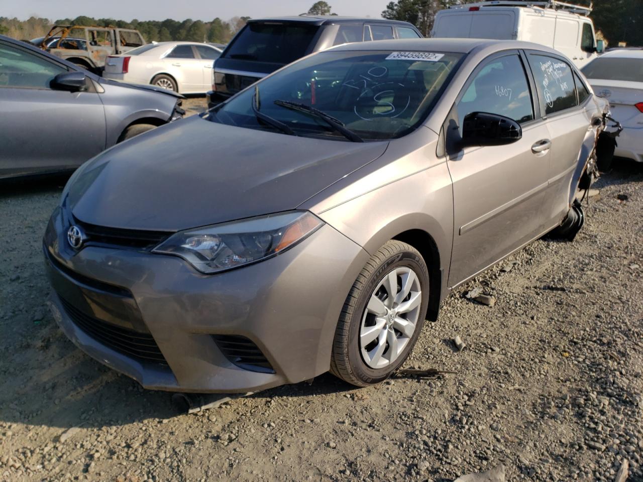 Photo 2 from auction – 2016 TOYOTA COROLLA L with VIN 5YFBURHE7GP373571