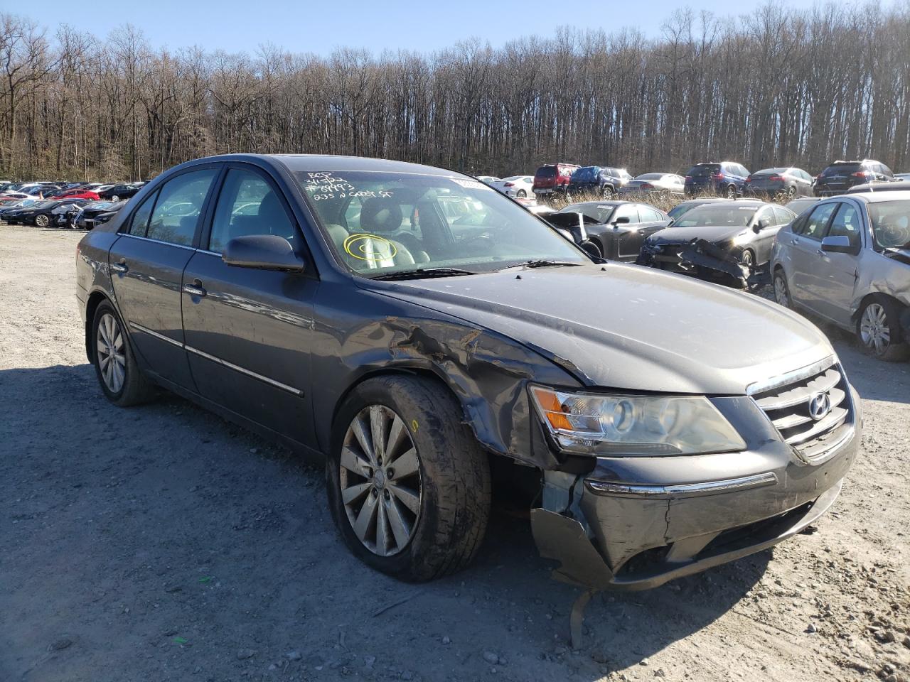 HYUNDAI SONATA SE 2009 with VIN 5NPEU46FX9H504701 - Photo from auction
