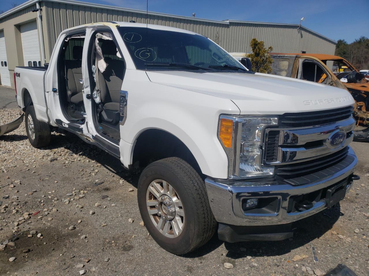FORD F250 SUPER 2017 with VIN 1FT7W2B62HEC56097 - Photo from auction