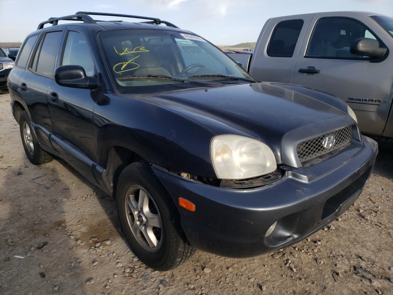 HYUNDAI SANTA FE G 2004 with VIN KM8SC73D34U601372 - Photo from auction