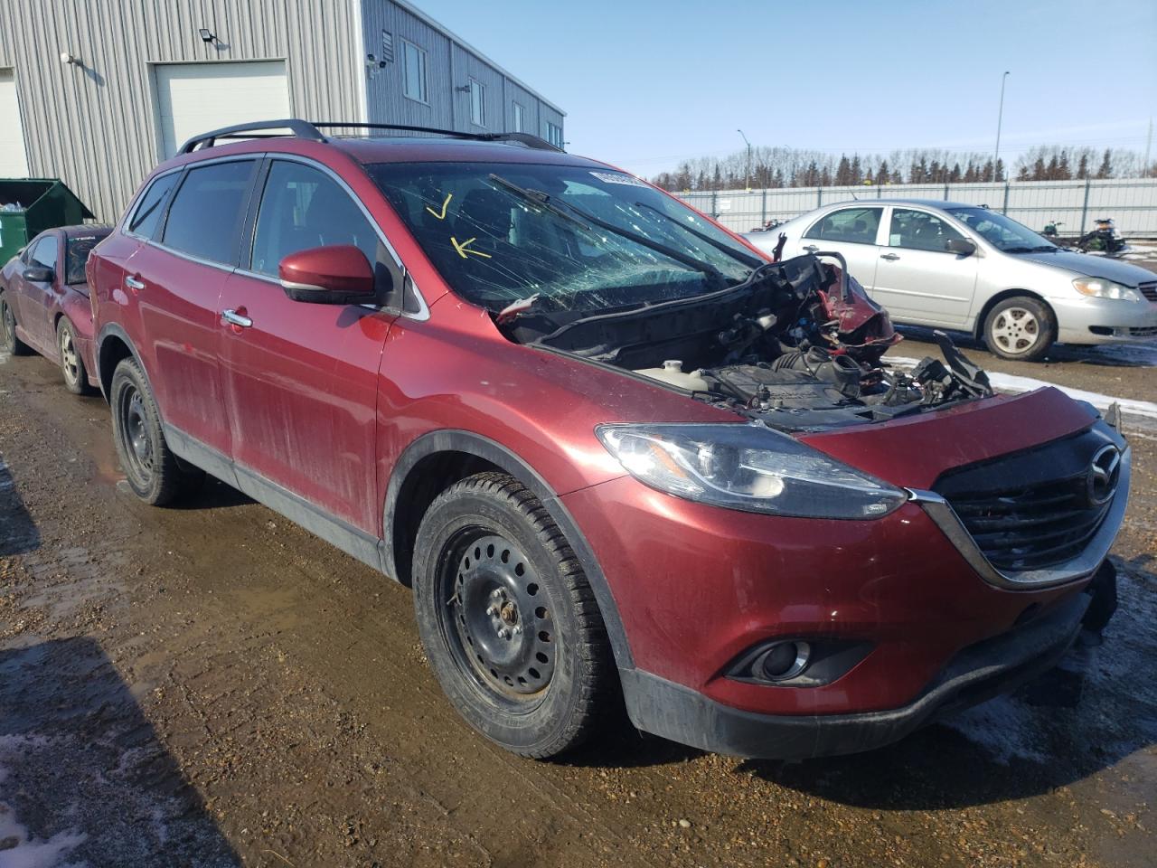 MAZDA CX-9 GRAND 2015 with VIN JM3TB3DAXF0449889 - Photo from auction