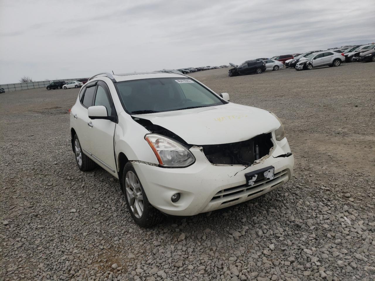 NISSAN ROGUE S 2012 with VIN JN8AS5MT7CW302116 - Photo from auction