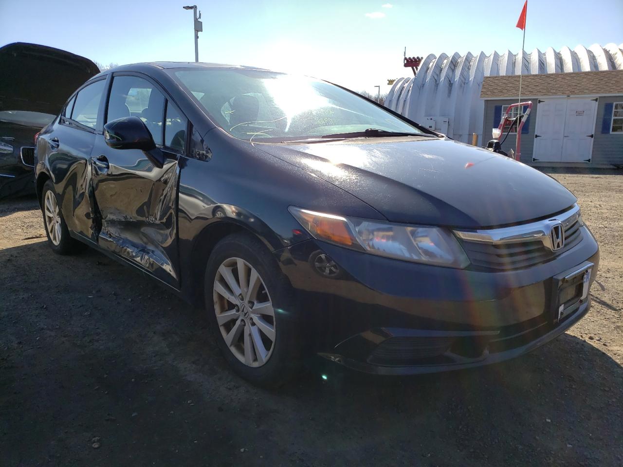 HONDA CIVIC EX 2012 with VIN 2HGFB2F82CH546474 - Photo from auction