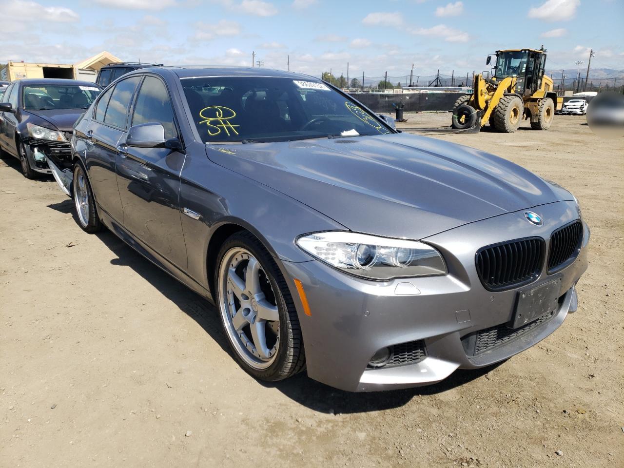 BMW 550 I 2013 with VIN WBAFR9C58DD226827 - Photo from auction