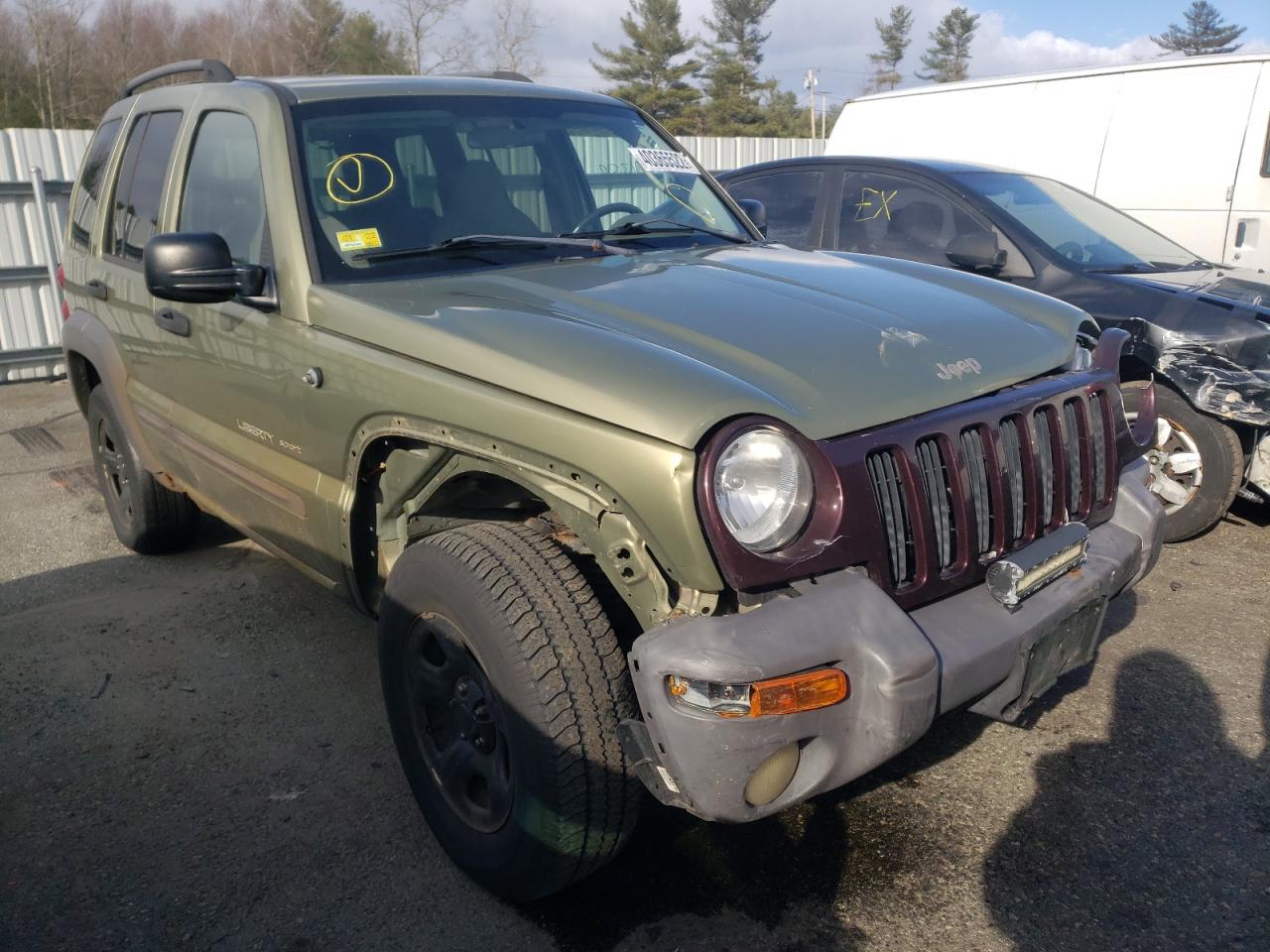 JEEP LIBERTY SP 2003 with VIN 1J4GL48K63W634296 - Photo from auction