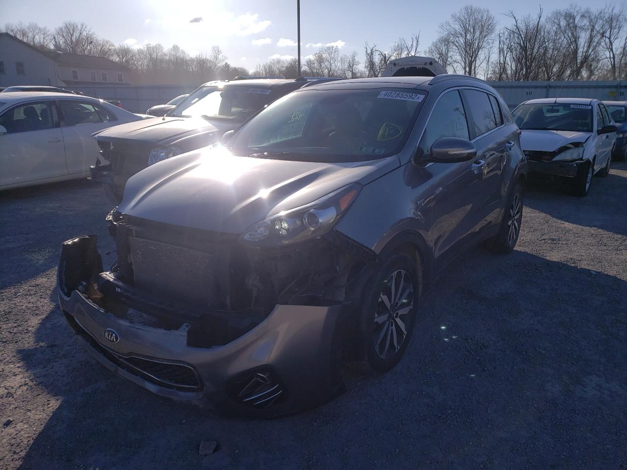 Photo 2 from auction – 2017 KIA SPORTAGE E with VIN KNDPNCAC7H7175455