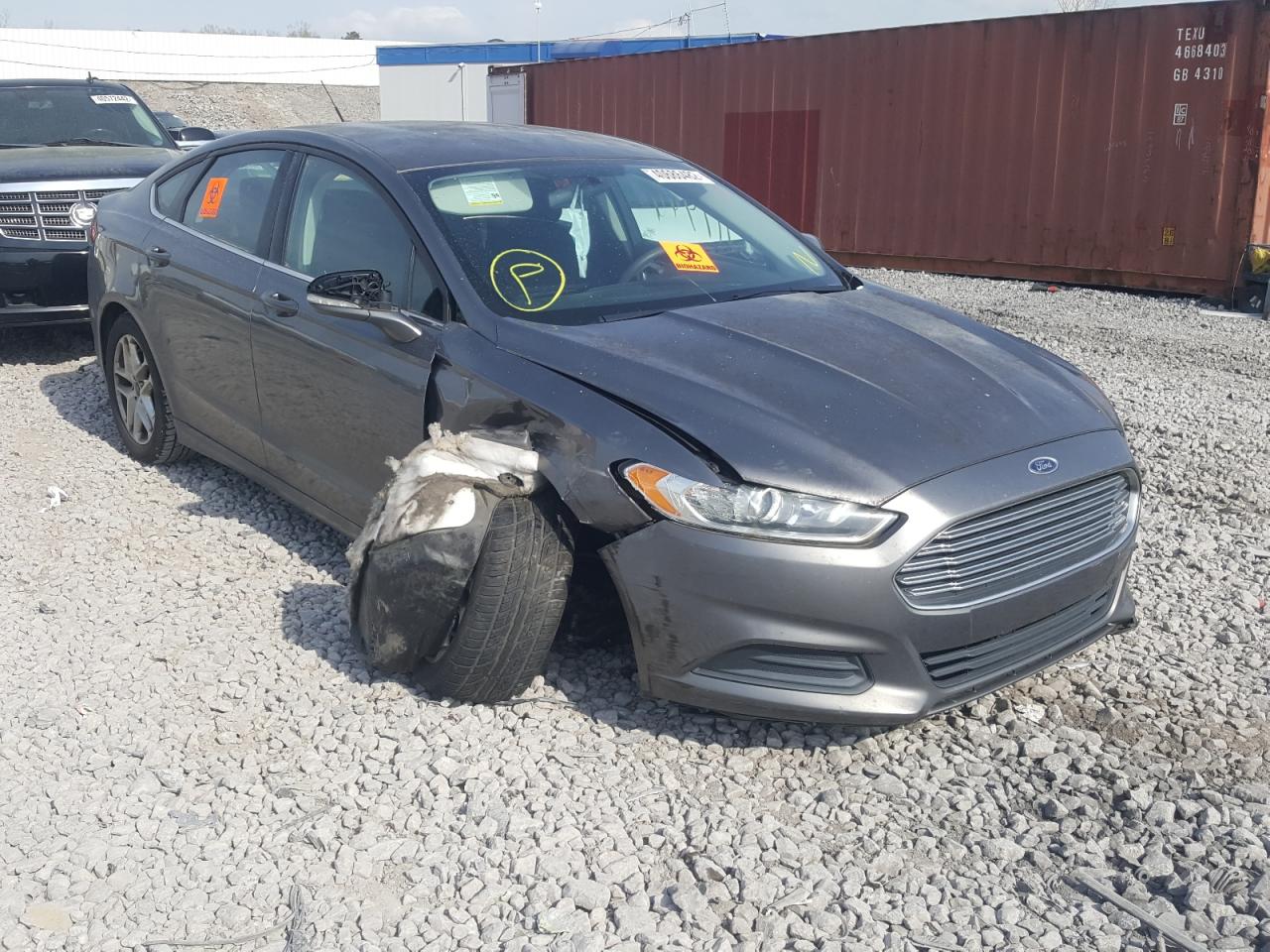 FORD FUSION SE 2013 with VIN 3FA6P0HR1DR120863 - Photo from auction