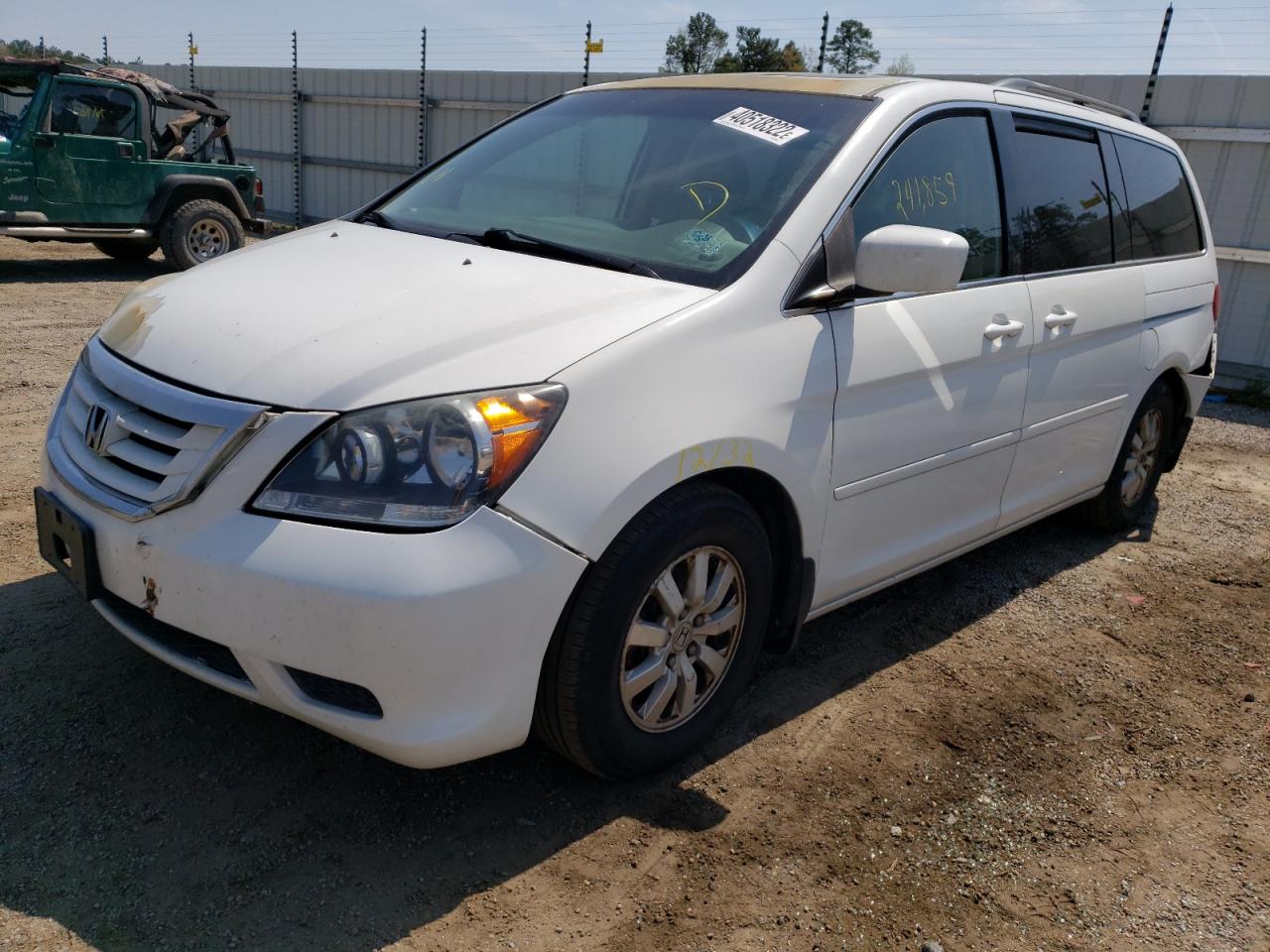 Photo 2 from auction – 2008 HONDA ODYSSEY EX with VIN 5FNRL38658B416258