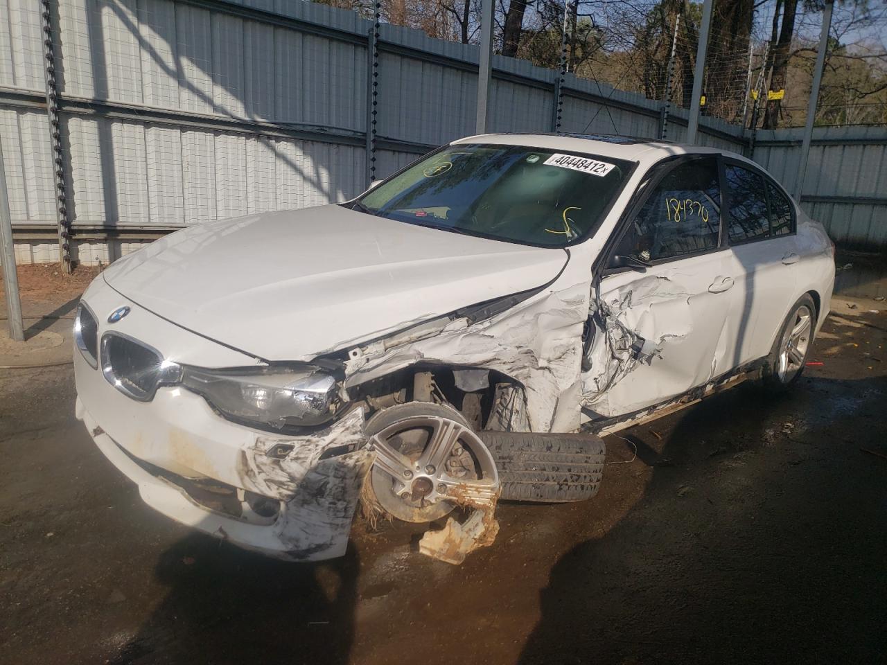 Photo 2 from auction – 2013 BMW 328 I with VIN WBA3A5C51DF358187