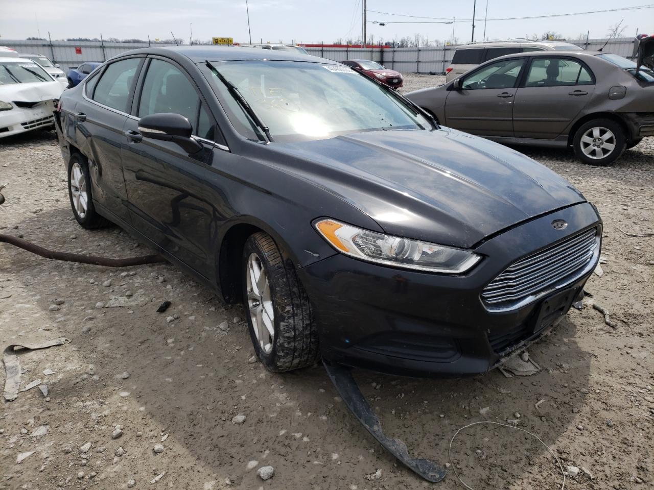 FORD FUSION SE 2013 with VIN 3FA6P0H72DR323968 - Photo from auction