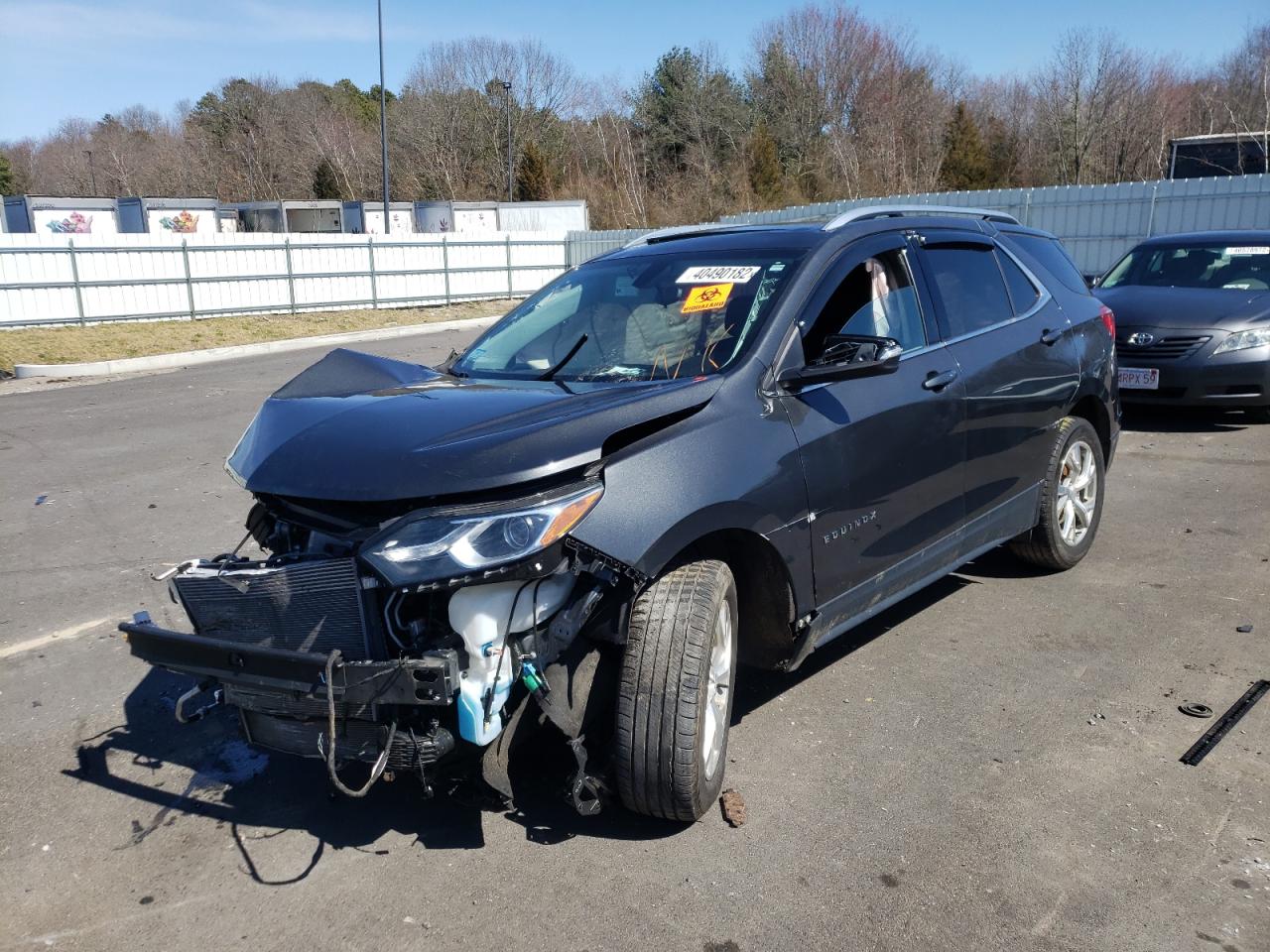 Photo 2 from auction – 2018 CHEVROLET EQUINOX LT with VIN 2GNAXTEX3J6145699