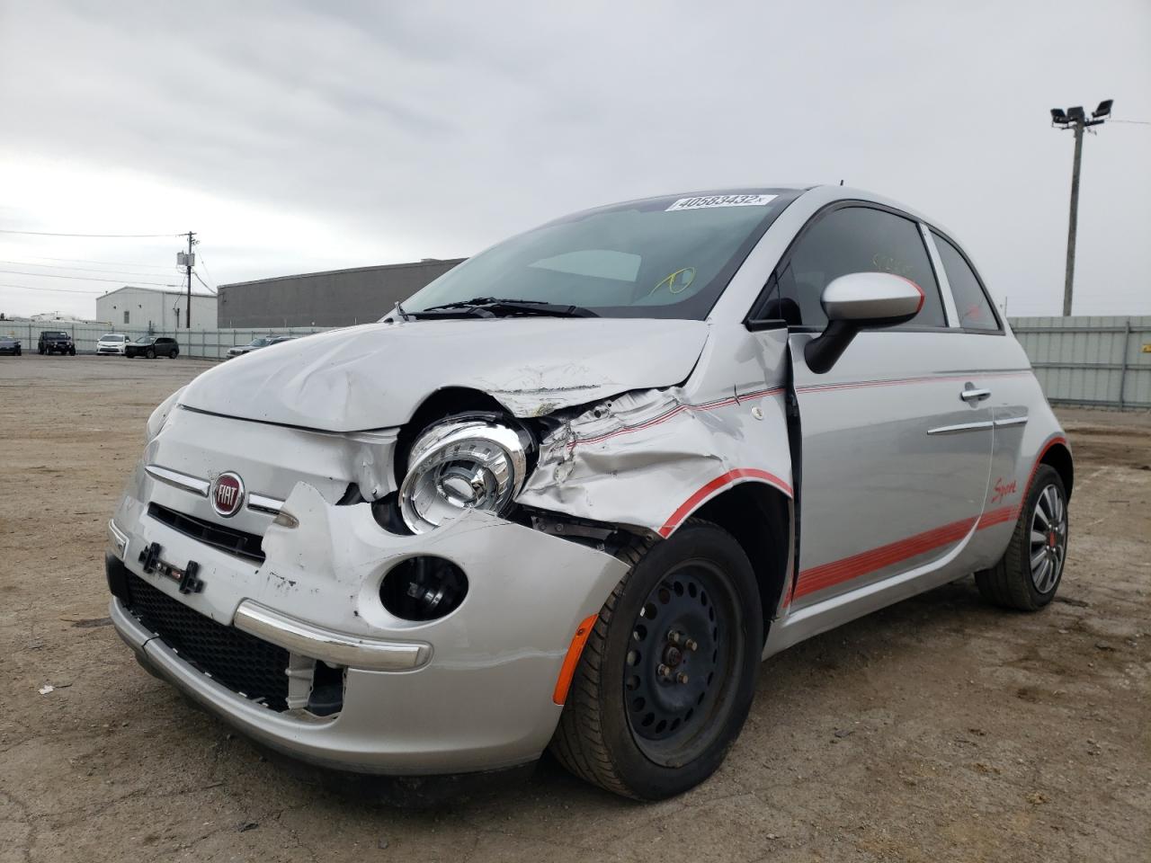 Photo 2 from auction – 2014 FIAT 500 POP with VIN 3C3CFFAR1ET185752