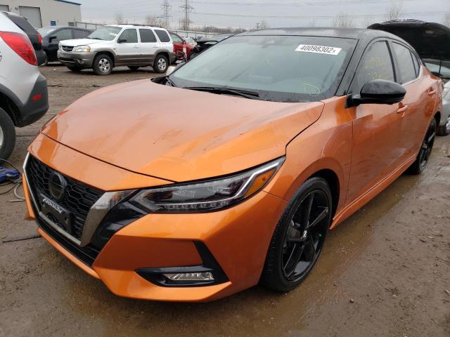 Photo 2 from auction – 2022 NISSAN SENTRA with VIN 3N1AB8DV2NY206343