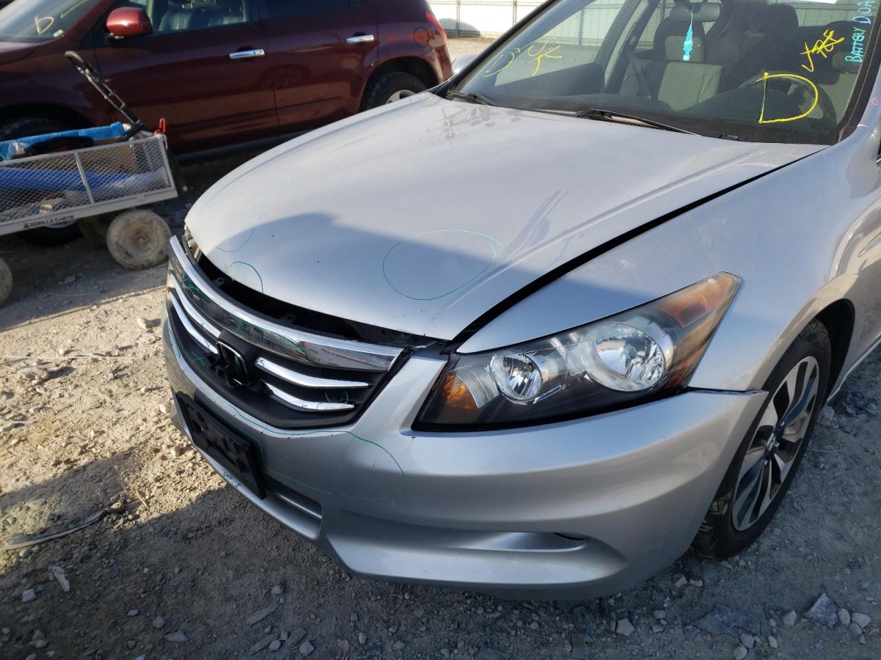 Photo 9 from auction – 2012 HONDA ACCORD EX with VIN 1HGCP3F74CA017804