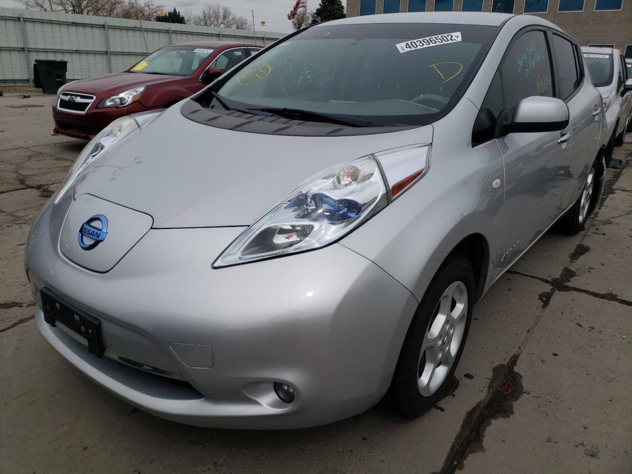 Photo 2 from auction – 2012 NISSAN LEAF SV with VIN JN1AZ0CP1CT018774