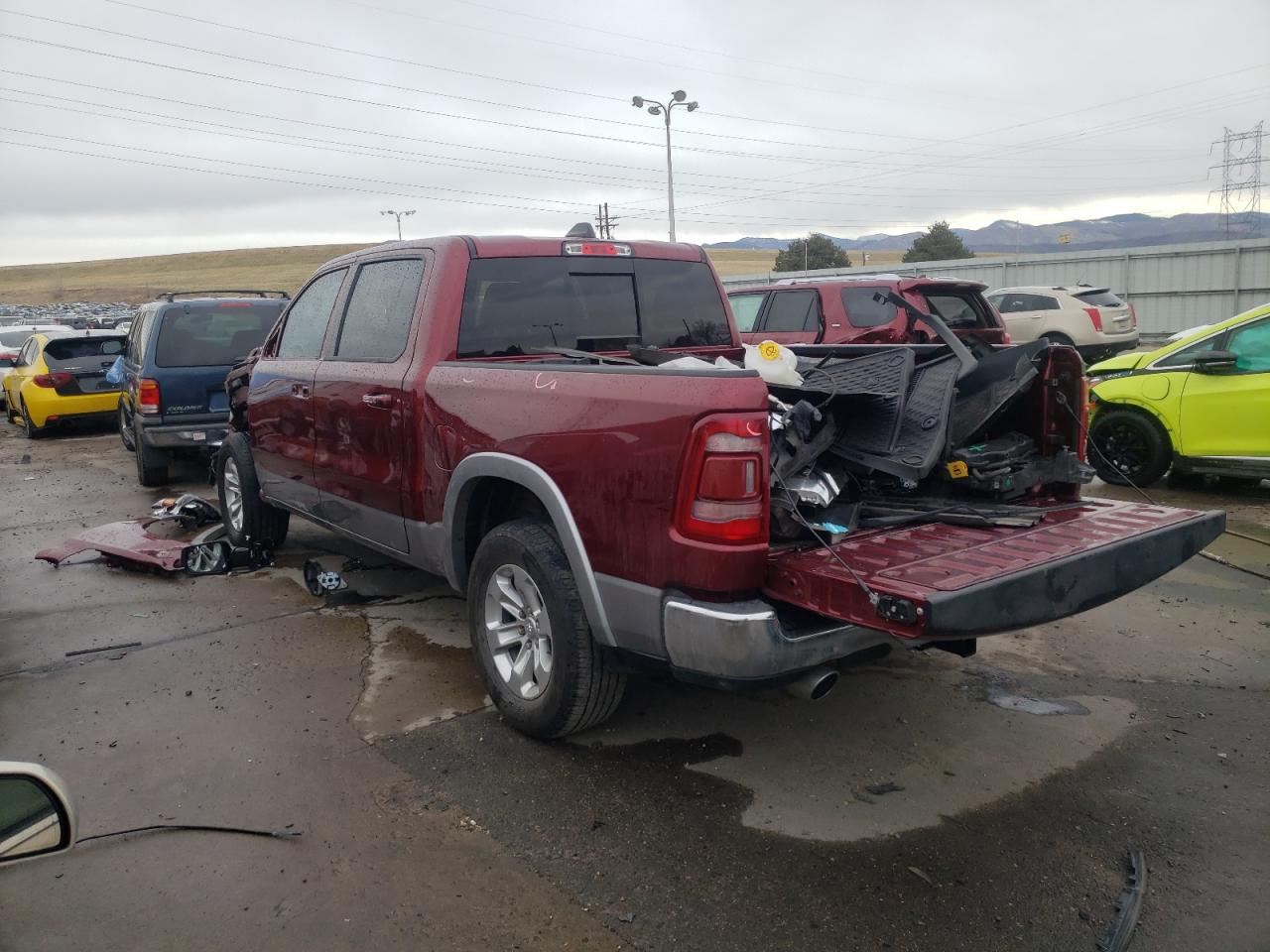 Photo 3 from auction – 2019 RAM 1500 LARAM with VIN 1C6SRFJT7KN863109