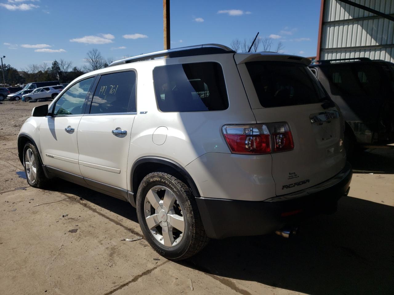 Photo 3 from auction – 2007 GMC ACADIA SLT with VIN 1GKEV33707J147347