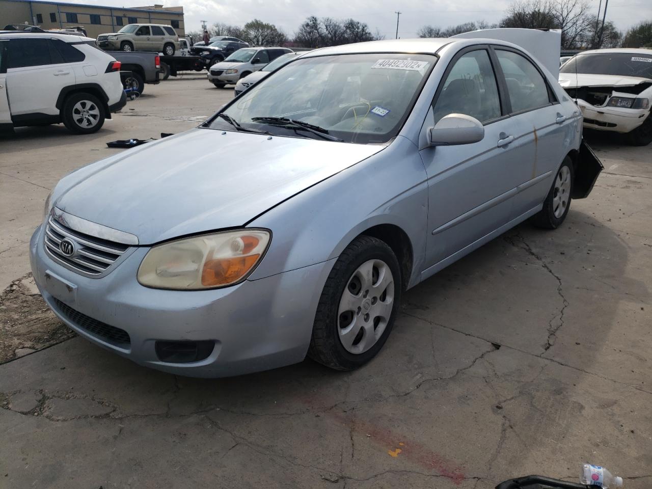 Zdjęcie 2 z aukcji – 2007 KIA SPECTRA EX z VIN KNAFE121575470302
