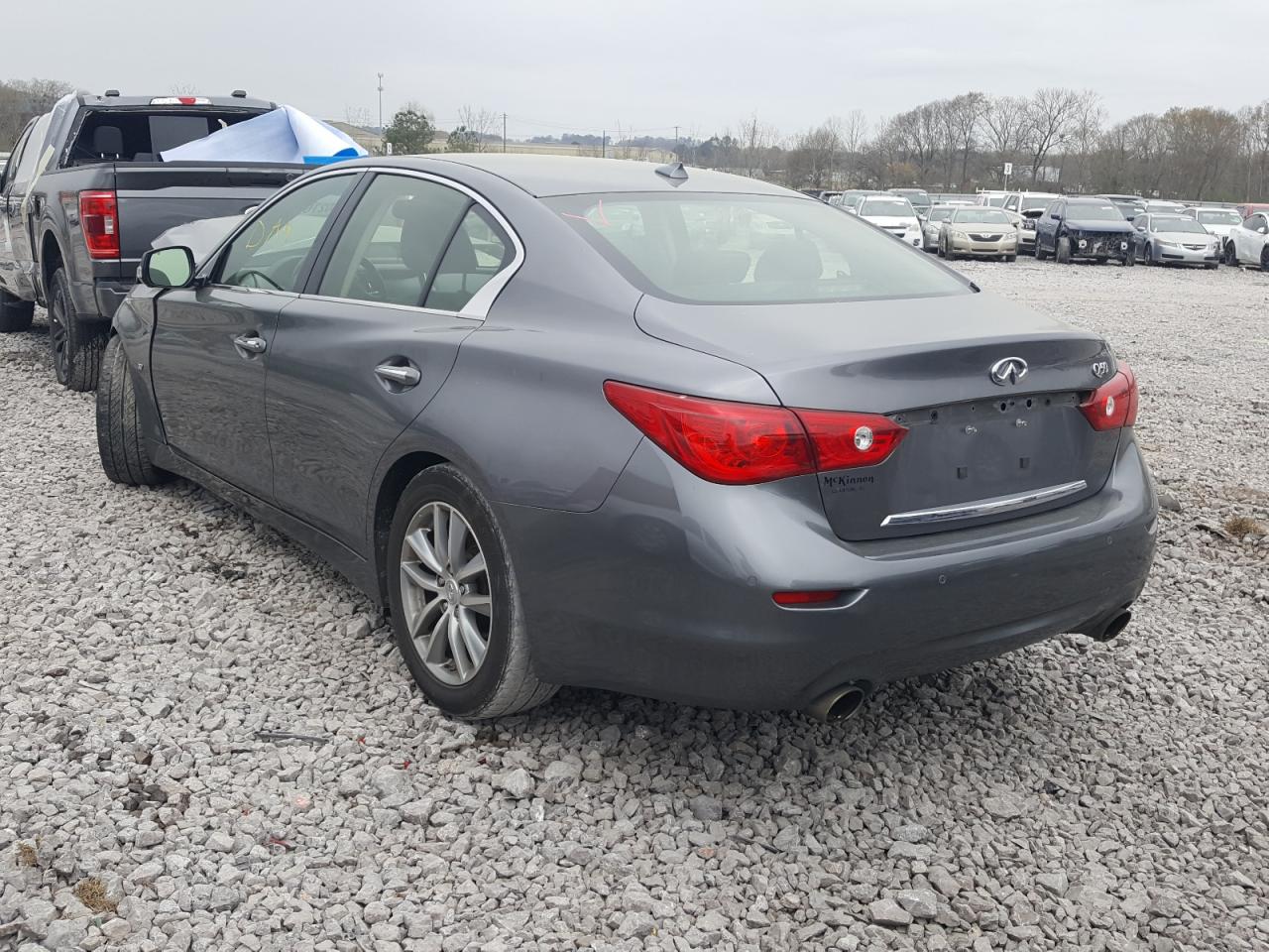 Photo 3 from auction – 2014 INFINITI Q50 BASE with VIN JN1BV7AP8EM672096