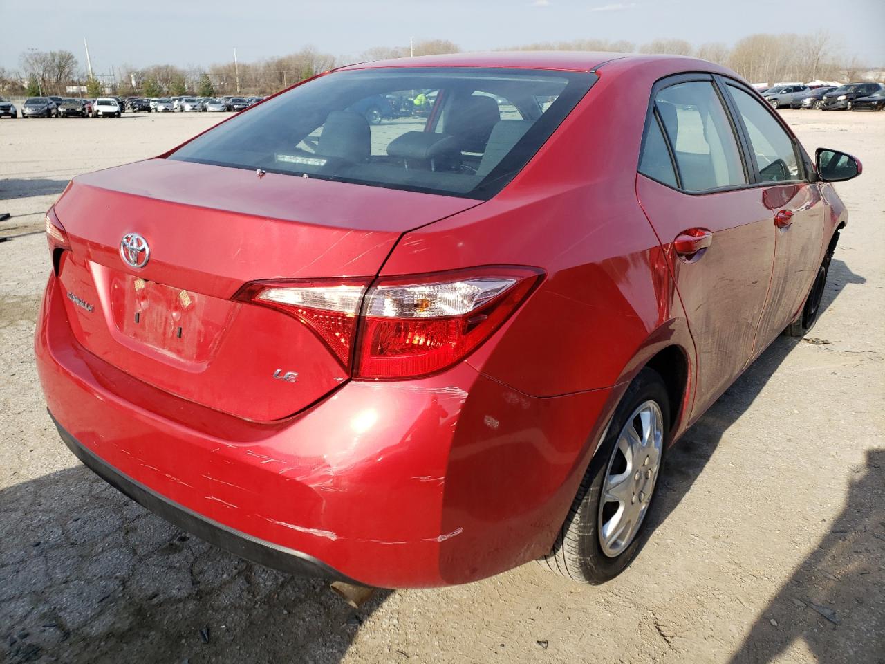 Photo 4 from auction – 2018 TOYOTA COROLLA L with VIN 2T1BURHE8JC067017
