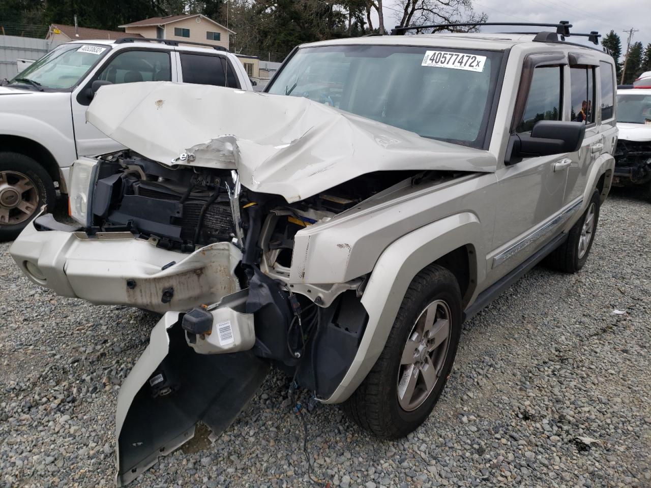 Photo 2 from auction – 2007 JEEP COMMANDER with VIN 1J8HH58P27C637810