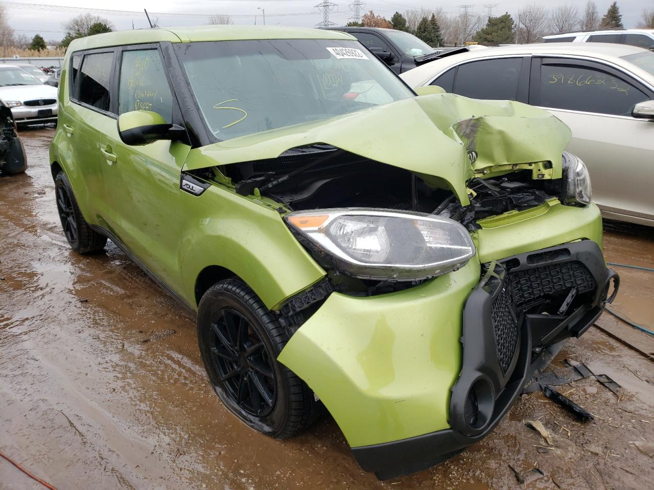 KIA SOUL 2015 with VIN KNDJN2A26F7787070 - Photo from auction