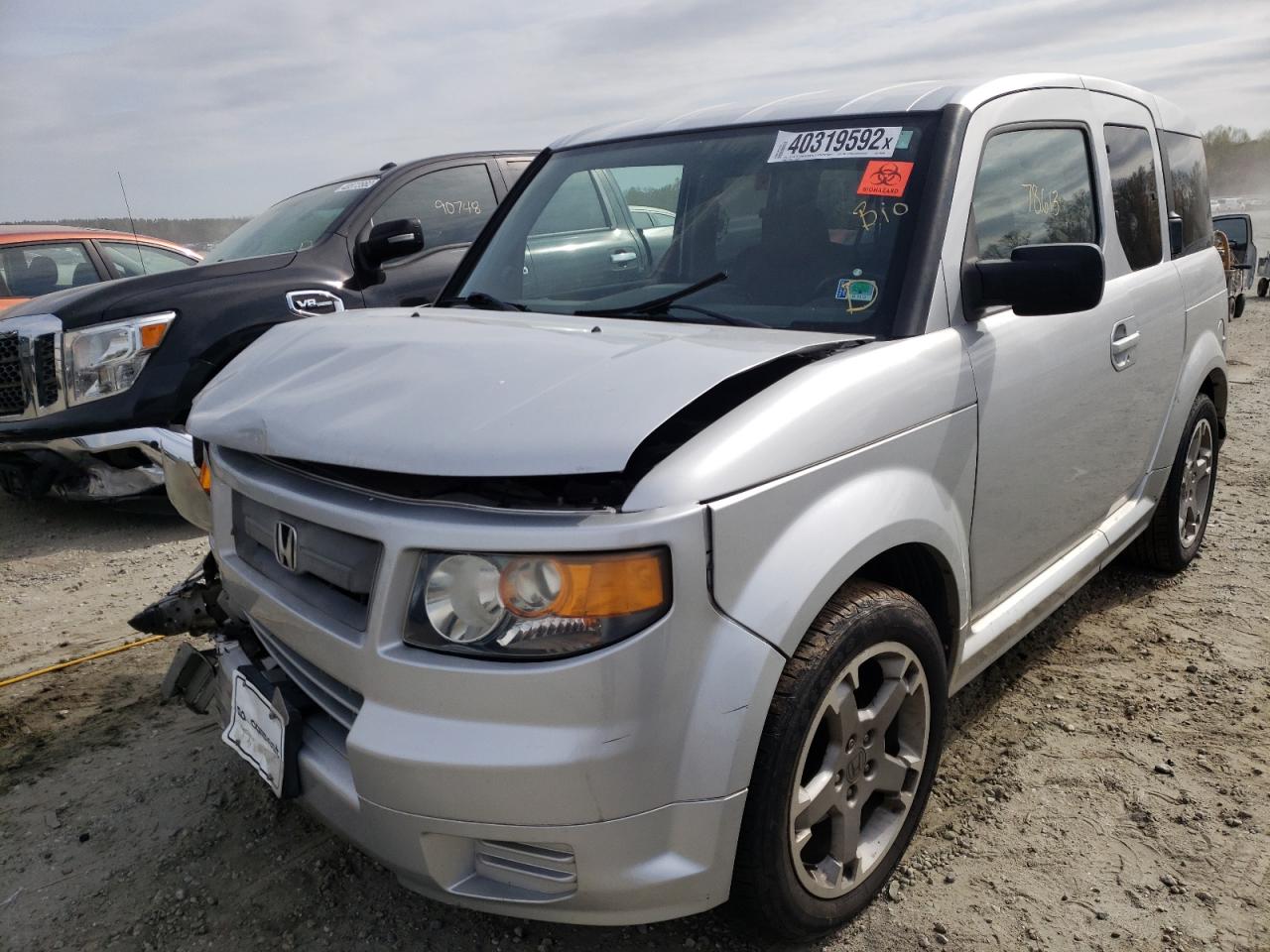 Zdjęcie 2 z aukcji – 2007 HONDA ELEMENT SC z VIN 5J6YH18917L008387