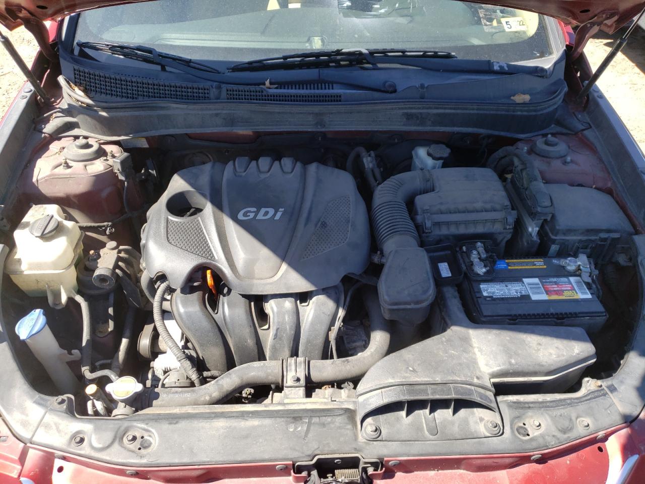 Photo 7 from auction – 2012 HYUNDAI SONATA GLS with VIN 5NPEB4AC9CH379345