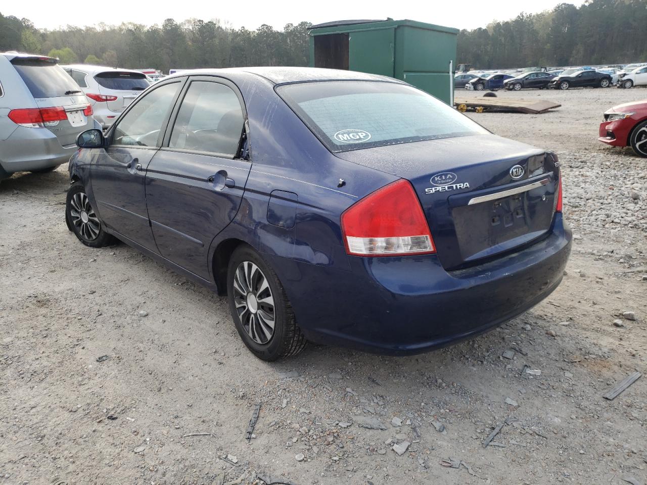 Photo 3 from auction – 2009 KIA SPECTRA EX with VIN KNAFE221195598559