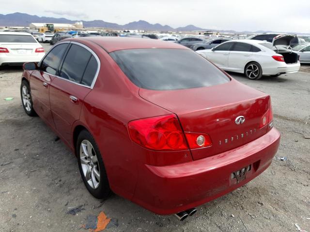 Photo 3 from auction – 2005 INFINITI G35 with VIN JNKCV51E55M203728