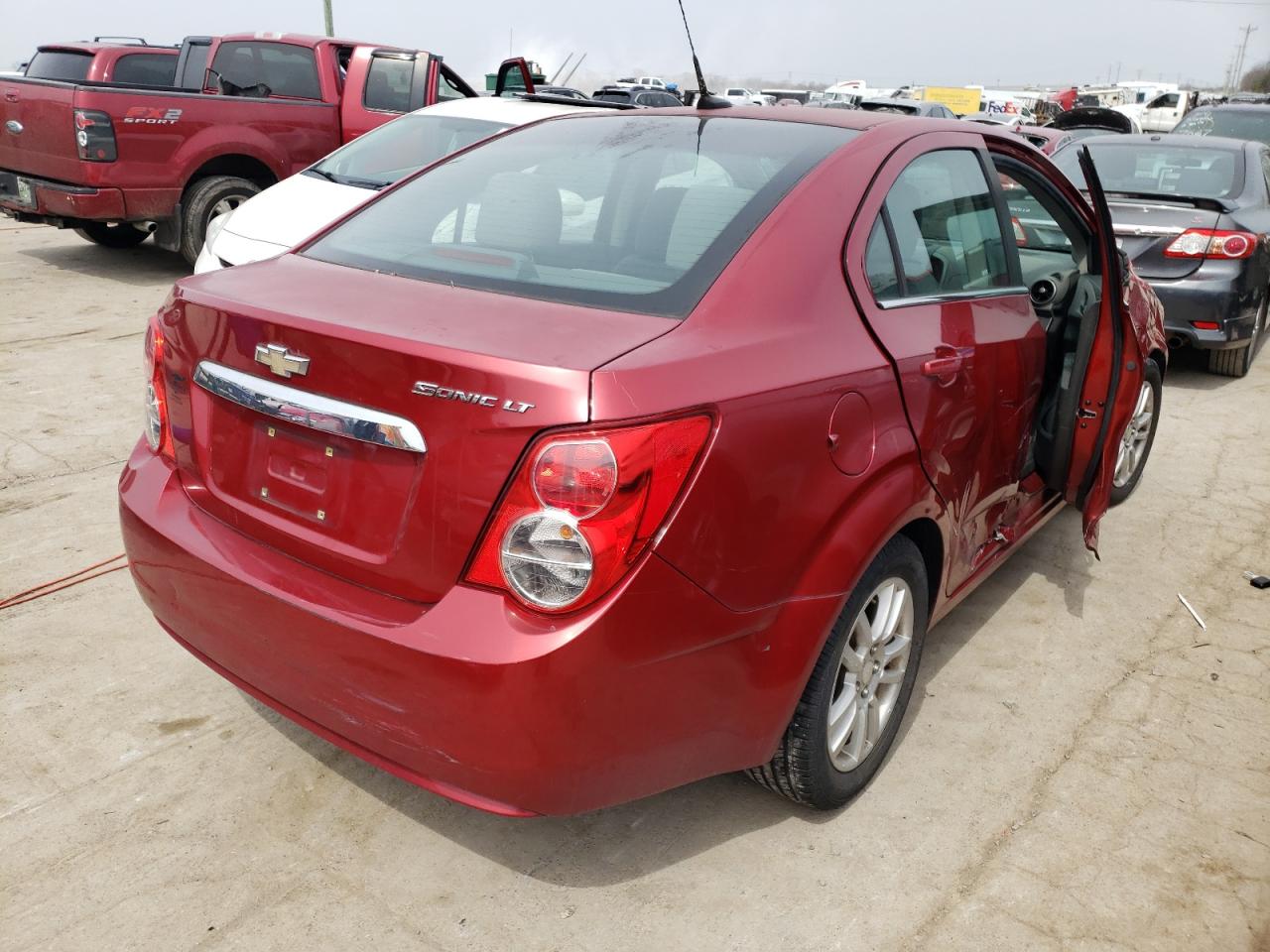 Photo 4 from auction – 2012 CHEVROLET SONIC LT with VIN 1G1JC5SH3C4197733