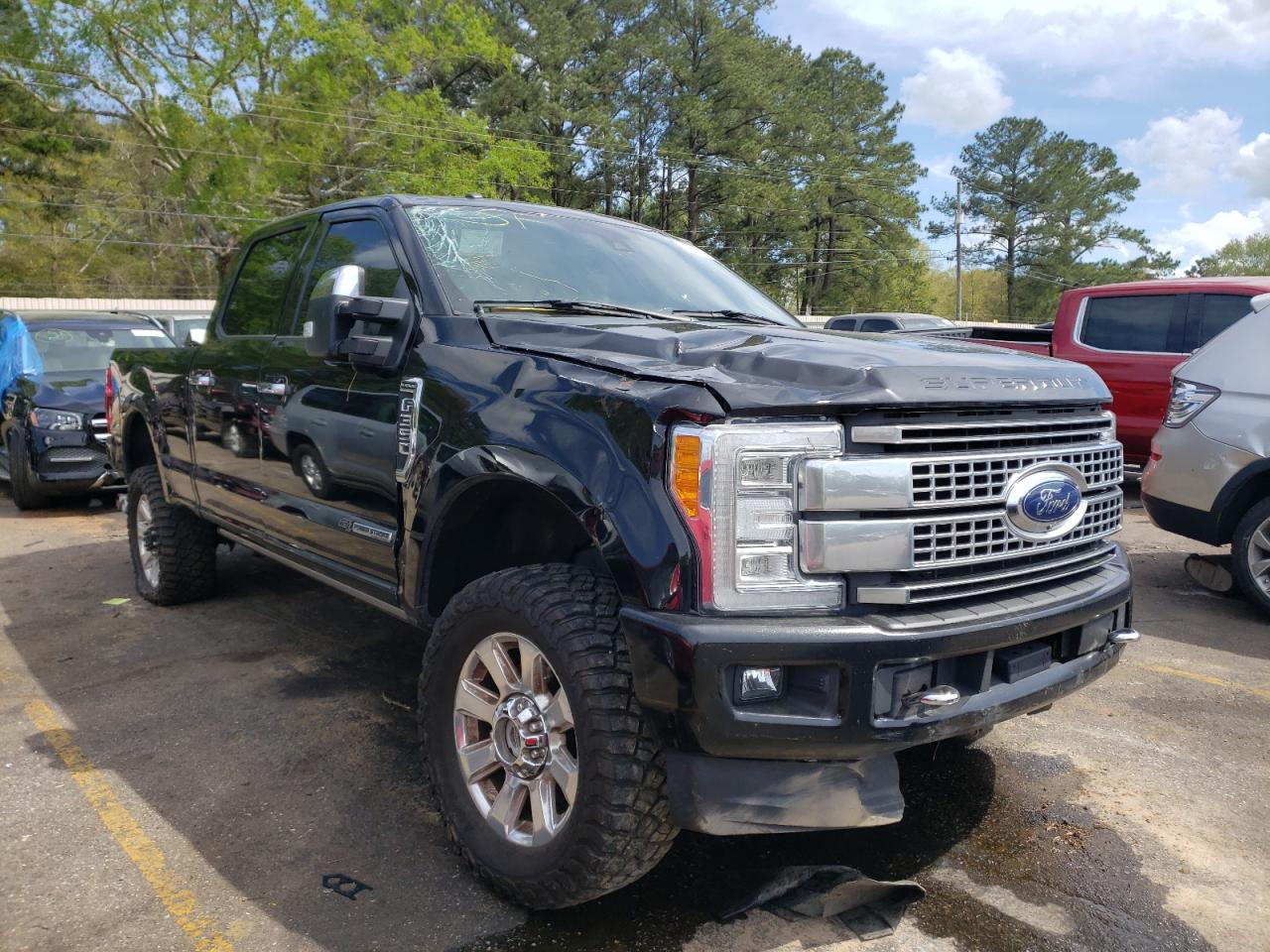 FORD F350 SUPER 2018 with VIN 1FT8W3BT5JEB47610 - Photo from auction