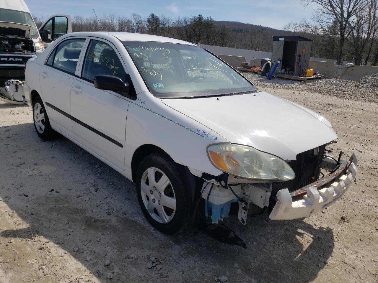 TOYOTA COROLLA CE 2003 with VIN JTDBR32E330017114 - Photo from auction