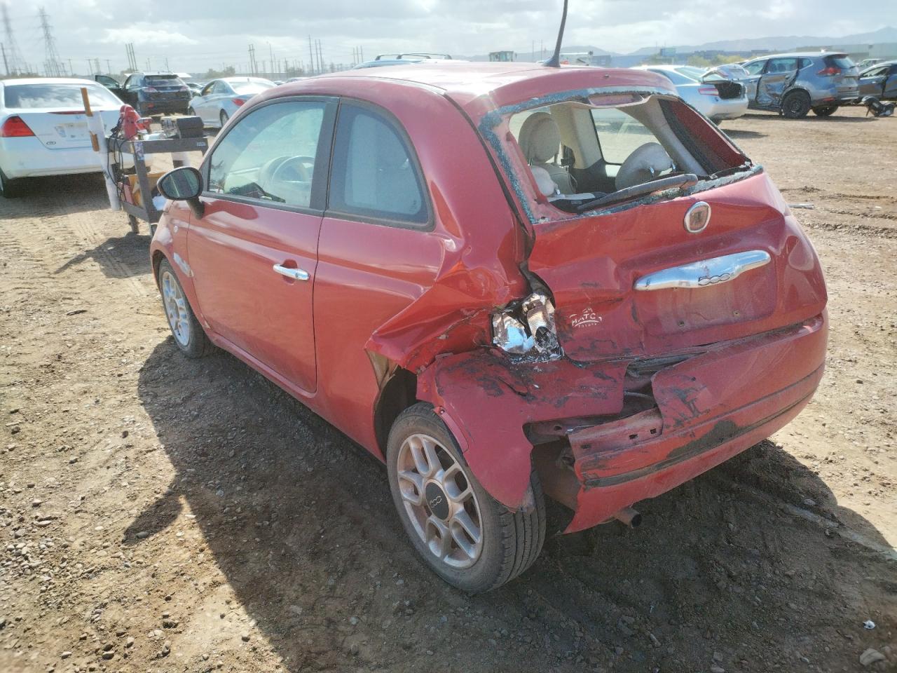 Photo 3 from auction – 2012 FIAT 500 POP with VIN 3C3CFFAR2CT131275