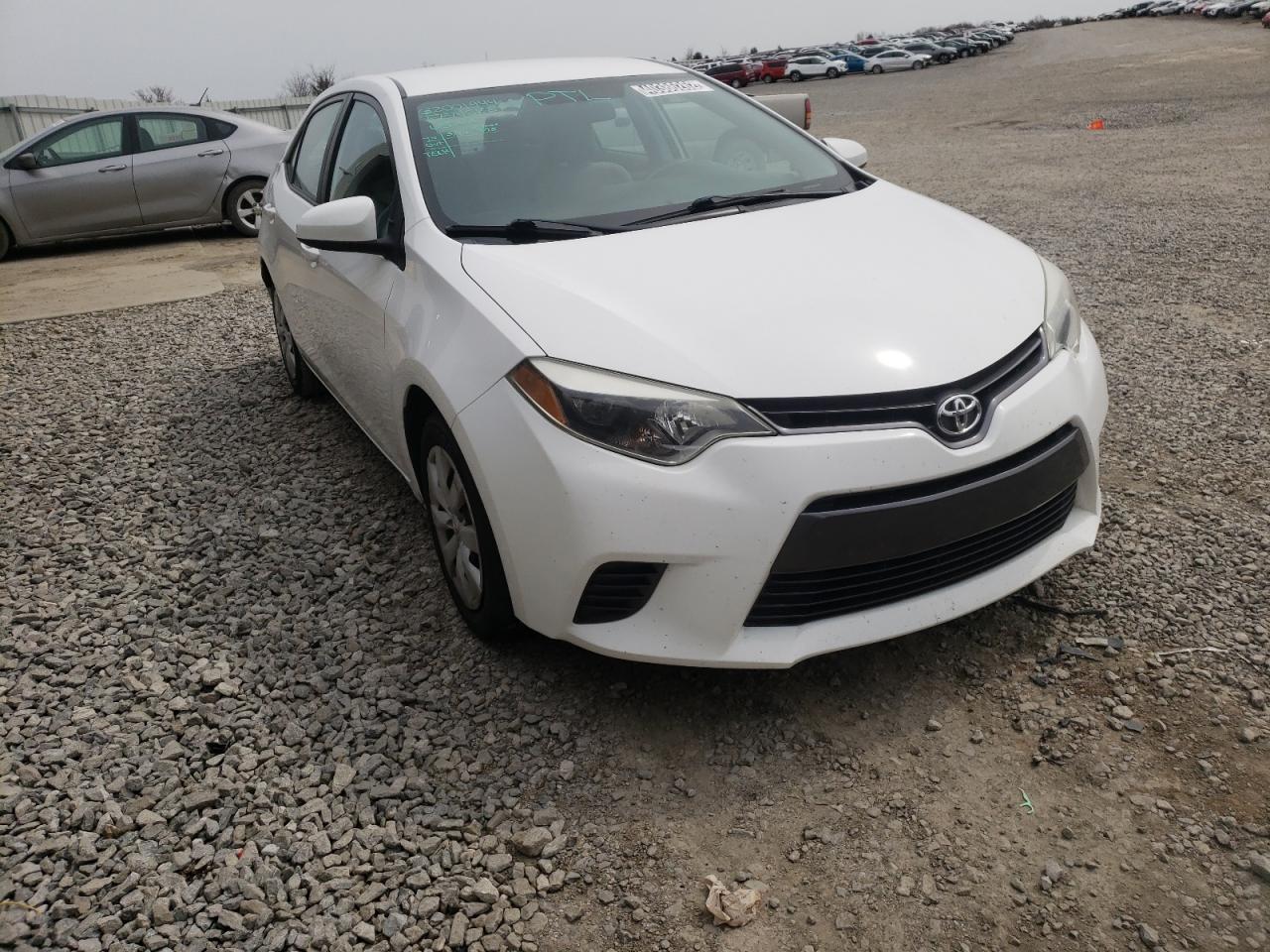 TOYOTA COROLLA L 2015 with VIN 2T1BURHE2FC466495 - Photo from auction