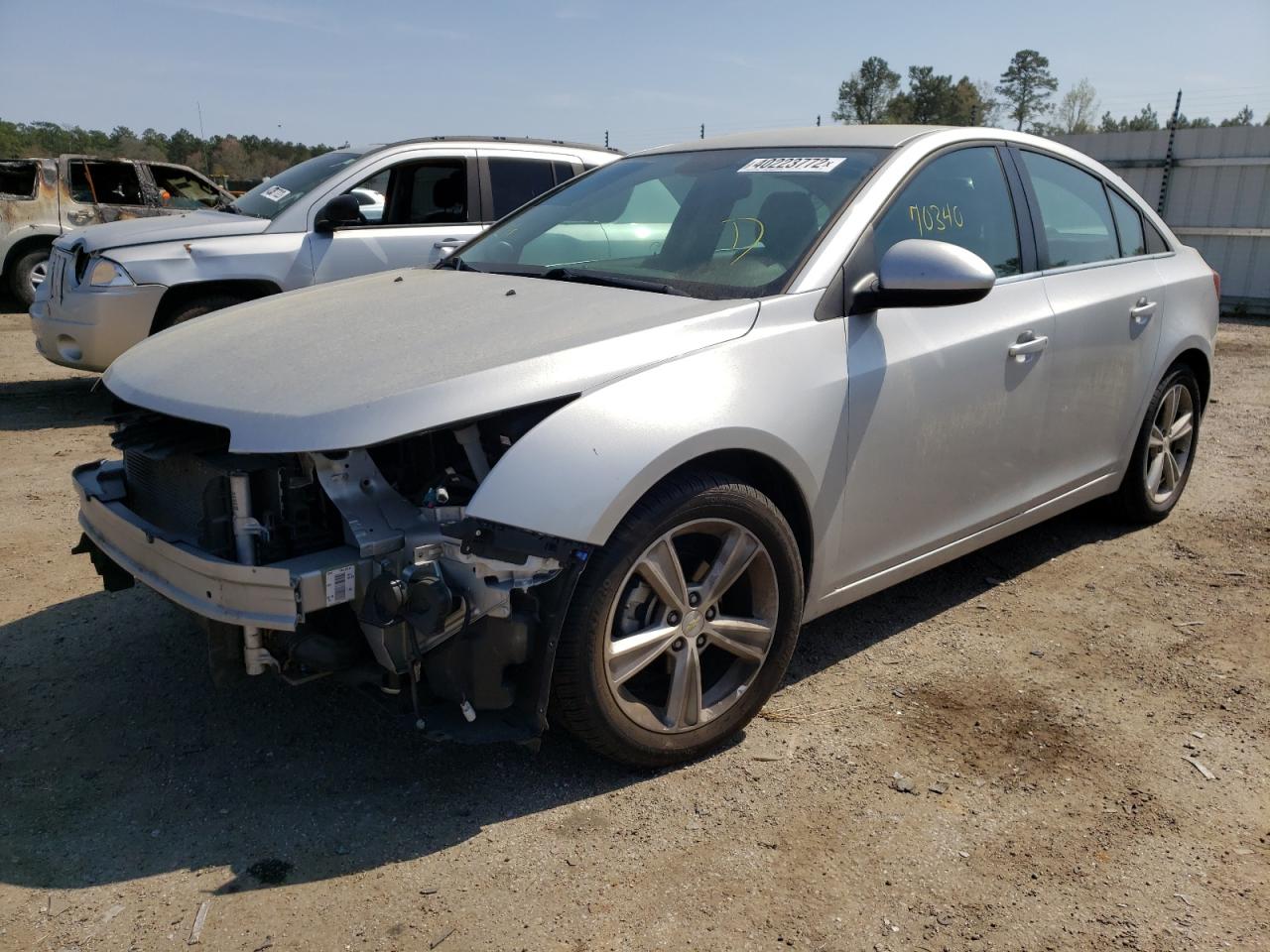 Photo 2 from auction – 2014 CHEVROLET CRUZE LT with VIN 1G1PE5SB2E7388528