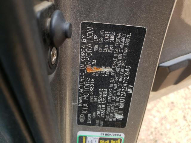 Photo 10 from auction – 2010 KIA SOUL + with VIN KNDJT2A22A7125940