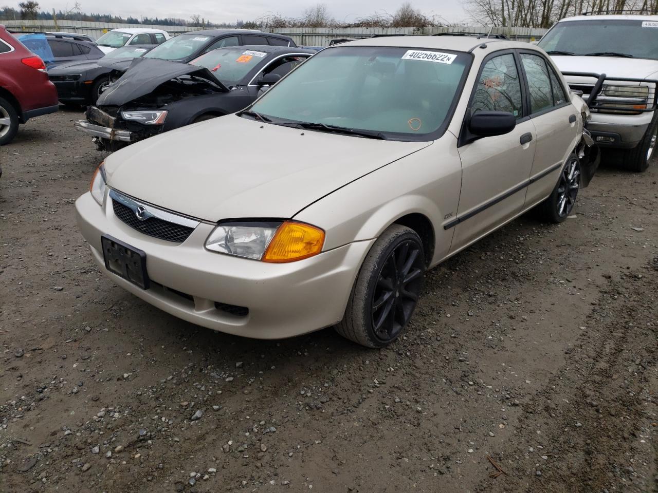 Photo 2 from auction – 2000 MAZDA PROTEGE DX with VIN JM1BJ2223Y0285384