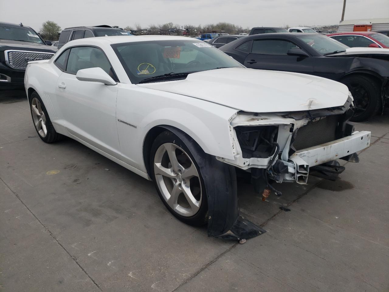 CHEVROLET CAMARO LT 2015 with VIN 2G1FF1E31F9296302 - Photo from auction