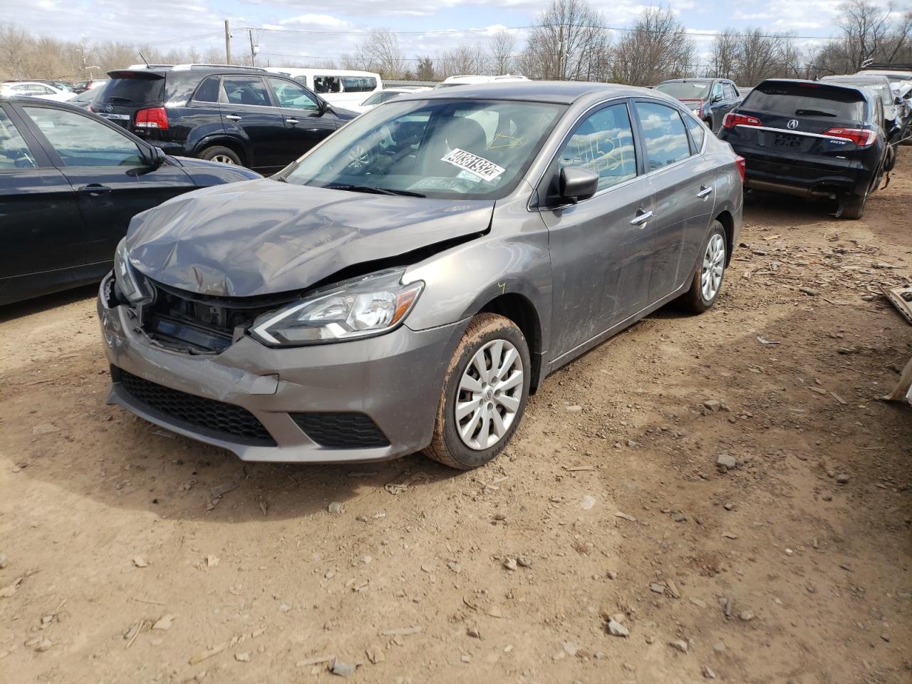 Photo 2 from auction – 2016 NISSAN SENTRA S with VIN 3N1AB7AP2GY326694