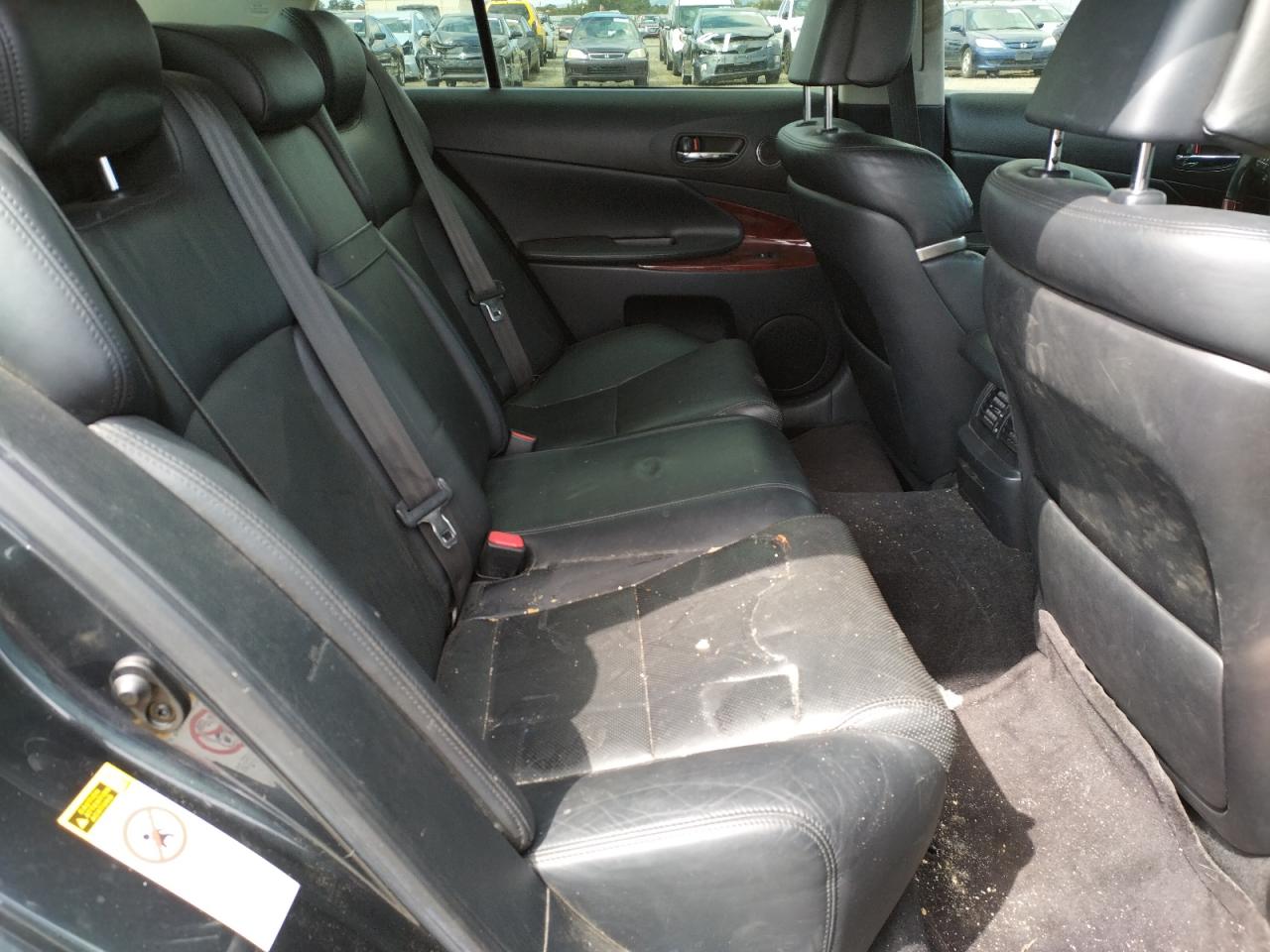 Photo 6 from auction – 2008 LEXUS GS 350 with VIN JTHBE96S980037789