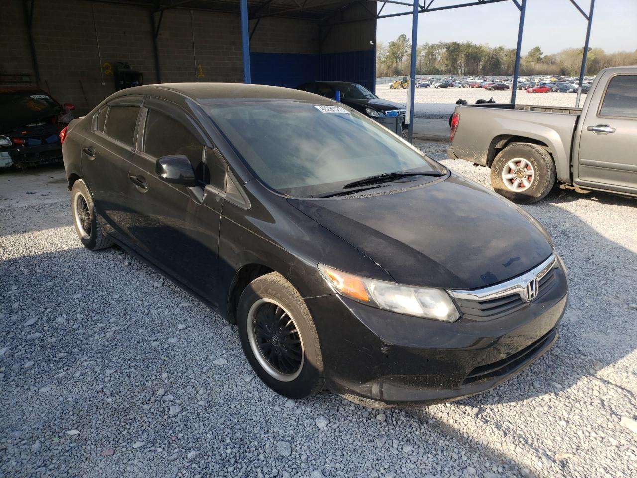 HONDA CIVIC 2012 with VIN 19XFB2F5XCE075240 - Photo from auction